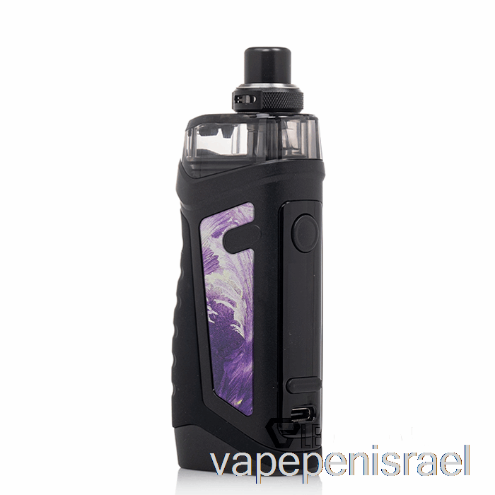 חד פעמי Vape Israel Vandy Vape Jackaroo 18650 ערכת תרמילים פנטזיה סגול